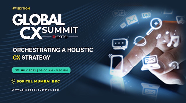 Register for the Course! 5th Edition of Global CX Summit India Physical Conference on July 7 PlatoBlockchain Data Intelligence. Vertical Search. Ai.