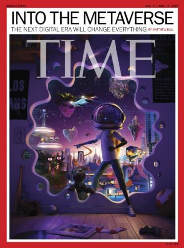Trang bìa Metaverse của TIME: Câu chuyện đằng sau nó Trí tuệ dữ liệu PlatoBlockchain. Tìm kiếm dọc. Ái.
