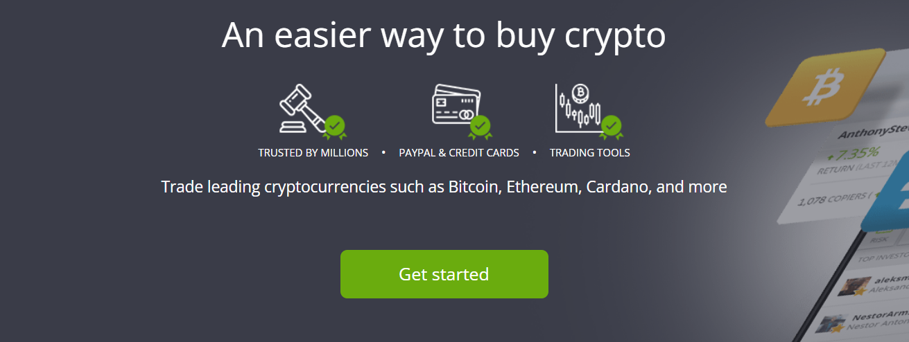 etoro najboljša platforma za nakup kriptovalut