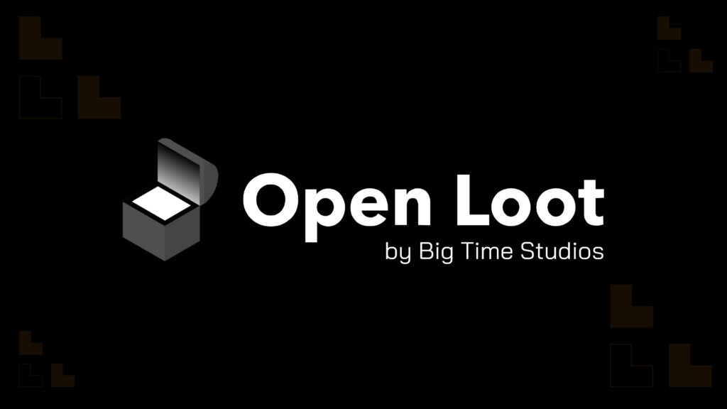 Big Time Studios predstavlja igralno platformo OPEN LOOT in financira PlatoBlockchain Data Intelligence. Navpično iskanje. Ai.