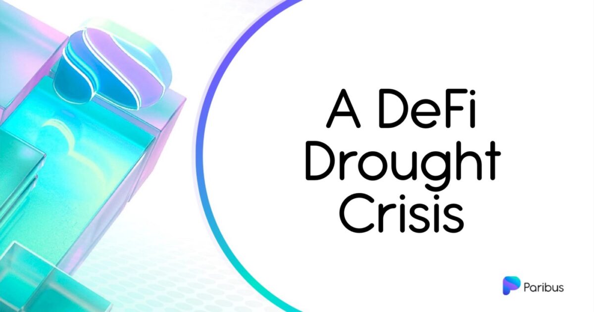 یک بحران خشکسالی DeFi، هوش داده پلاتو بلاک چین. جستجوی عمودی Ai.