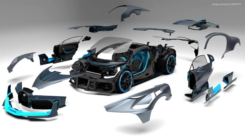 Questa Bugatti da 5 milioni di dollari è stata progettata utilizzando la tecnologia VR PlatoBlockchain Data Intelligence. Ricerca verticale. Ai.