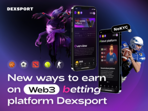 Web3 Platform Dexsport mahdollistaa suorat kryptoostot pankkikorteilla PlatoBlockchain Data Intelligence. Pystysuuntainen haku. Ai.