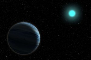 खगोलविदों ने एक चमकीले नीले तारे प्लेटोब्लॉकचैन डेटा इंटेलिजेंस के चारों ओर नेपच्यून के आकार का एक नया ग्रह खोजा। लंबवत खोज। ऐ.