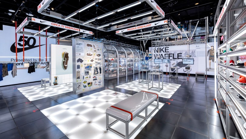 Nike が店内 AR 体験 PlatoBlockchain Data Intelligence で 50 周年を祝う。 垂直検索。 あい。