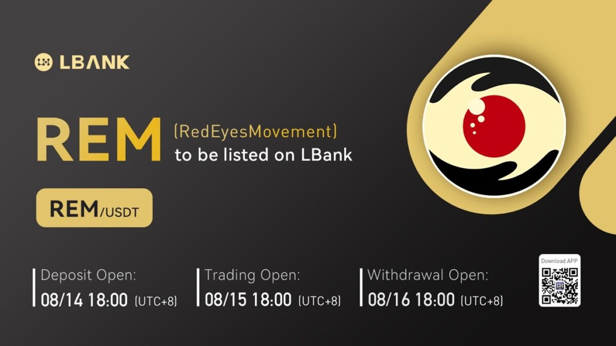 LBank Exchange، RedEyesMovement (REM) را در 15 آگوست 2022 فهرست اطلاعات پلاتوبلاکچین داده است. جستجوی عمودی Ai.