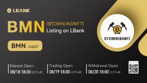 LBank Exchange BTCMININGNFT (BMN) را در 19 آگوست 2022 فهرست اطلاعات پلاتوبلاکچین داده است. جستجوی عمودی Ai.