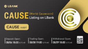 LBank Exchange Will List World Causecoin (CAUSE) on August 8, 2022 PlatoBlockchain Data Intelligence. Vertical Search. Ai.