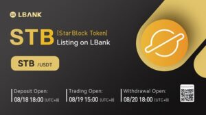 StarBlock Token (STB) Is Now Available for Trading on LBank Exchange PlatoBlockchain Data Intelligence. Vertical Search. Ai.