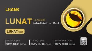 Lunatics (LUNAT) ist jetzt für den Handel an der LBank-Börse PlatoBlockchain Data Intelligence verfügbar. Vertikale Suche. Ai.