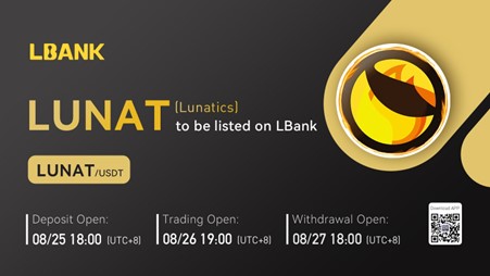 Lunatics (LUNAT) теперь доступен для торговли на LBank Exchange PlatoBlockchain Data Intelligence. Вертикальный поиск. Ай.