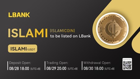 ISLAMICOIN (ISLAMI) Is Now Available for Trading on LBank Exchange PlatoBlockchain Data Intelligence. Vertical Search. Ai.
