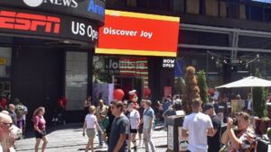Jollibee opens in Times Square with jolly nice LED display PlatoBlockchain Data Intelligence. Vertical Search. Ai.