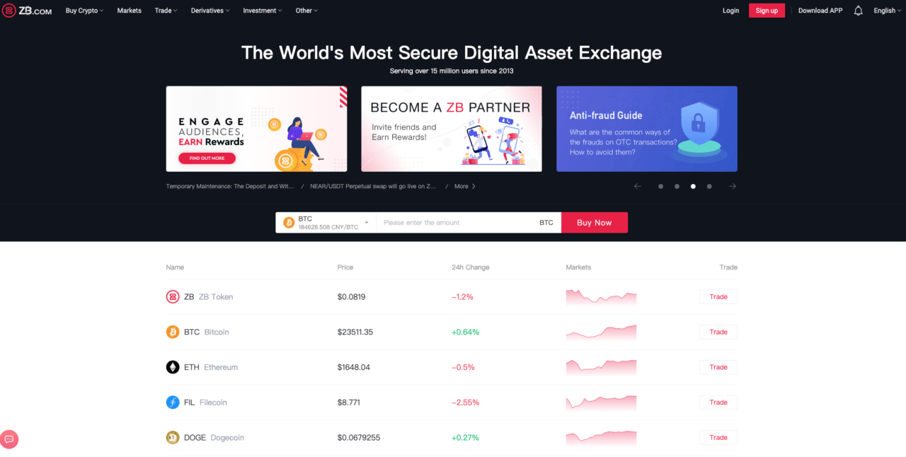 ZB, Which Itself ‘World’s Most Secure Digital Asset Exchange’, Seemingly Hacked PlatoBlockchain Data Intelligence. Vertical Search. Ai.