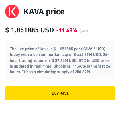 کجا بخریم کاوا کریپتو کوین (KAVA): راهنمای مبتدیان هوش داده PlatoBlockchain. جستجوی عمودی Ai.