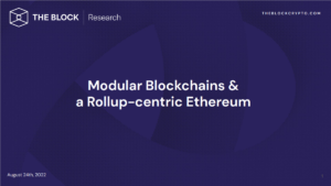 Modular Blockchains & a Rollup-centric Ethereum | Full Video PlatoBlockchain Data Intelligence. Vertical Search. Ai.