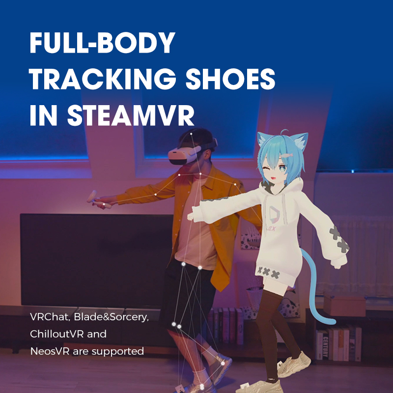 Sledilni čevlji za VR za celotno telo bodo kmalu na Kickstarter PlatoBlockchain Data Intelligence. Navpično iskanje. Ai.