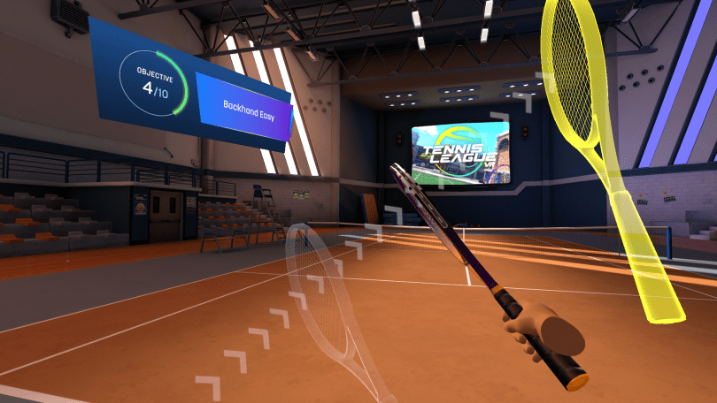 Tennis League VR For Quest สามารถช่วยปรับปรุงเกมของคุณ PlatoBlockchain Data Intelligence ค้นหาแนวตั้ง AI.
