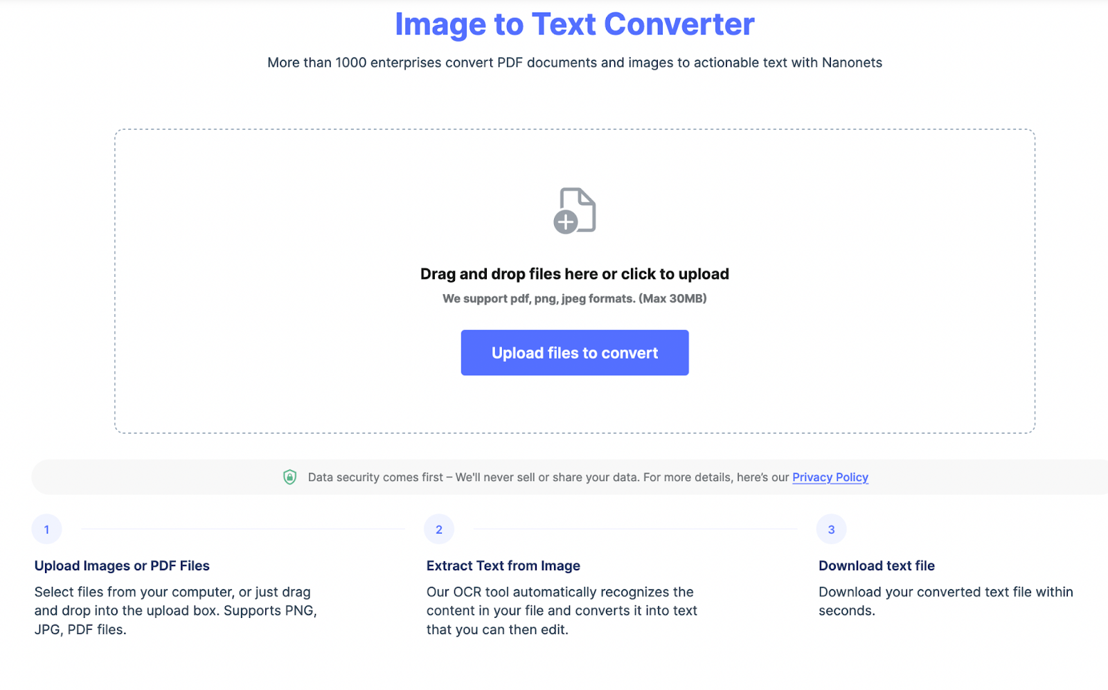 Google Drive OCR : Convert images to text with Google Docs OCR PlatoBlockchain Data Intelligence. Vertical Search. Ai.