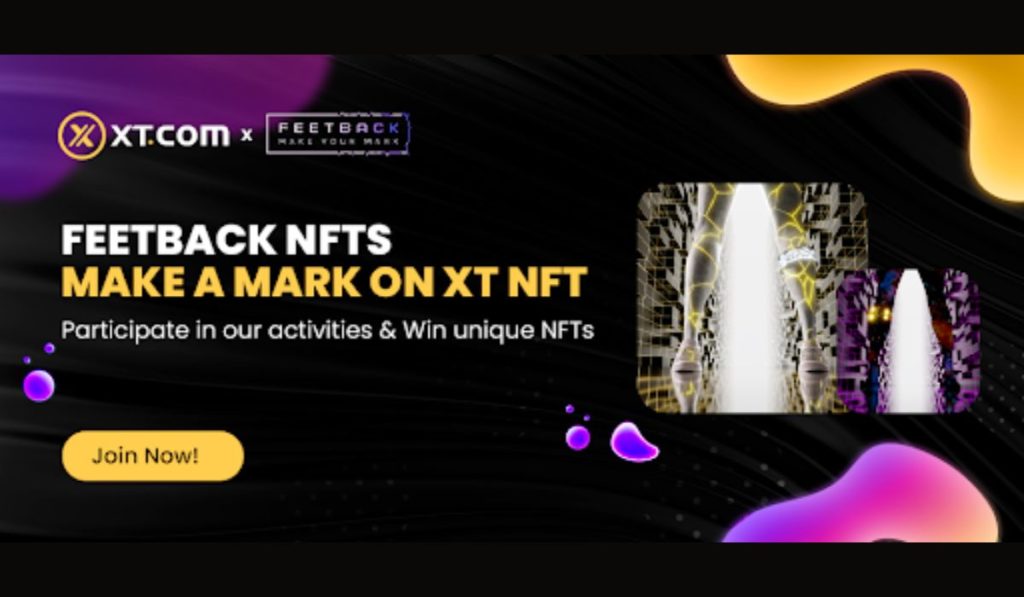 Az XT.com a Feetback NFT gyűjteményt az exkluzív PlatoBlockchain Data Intelligence NFT platformján sorolja fel. Függőleges keresés. Ai.
