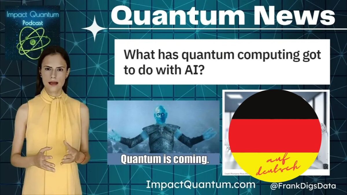 Ny videouppladdning: Quantum Computing News auf Deutsch PlatoBlockchain Data Intelligence. Vertikal sökning. Ai.