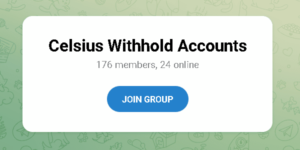 Celsius Depositors Fracture Again – ‘Withhold’ Group Retains Lawyer PlatoBlockchain Data Intelligence. Vertical Search. Ai.