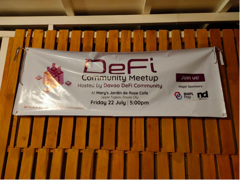 Tapahtuman yhteenveto: Davao DeFi Community Meetup PlatoBlockchain Data Intelligence. Pystysuuntainen haku. Ai.