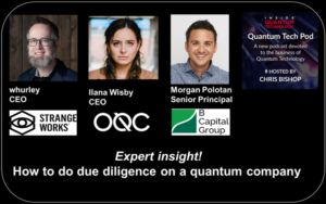 Quantum Tech Pod Episode 33: Quantum Venture Capital Due Diligence Roundtable: whurley, Ilana Wisby, and Morgan Polotan PlatoAiStream Data Intelligence. Vertical Search. Ai.