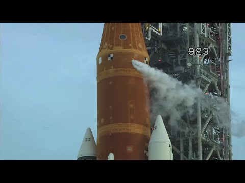 NASA scrubt Artemis-lancering vanwege stressscheur Brandstoflekken PlatoBlockchain Data Intelligence. Verticaal zoeken. Ai.
