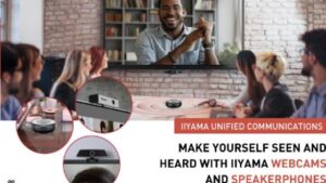 New iiyama webcams and speakerphones to facilitate UCC PlatoBlockchain Data Intelligence. Vertical Search. Ai.