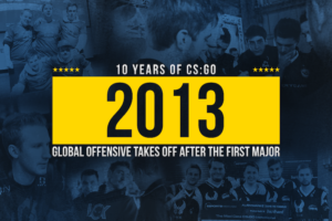 CSGO10: Global Offensive starter efter den første store (2013) PlatoBlockchain Data Intelligence. Lodret søgning. Ai.