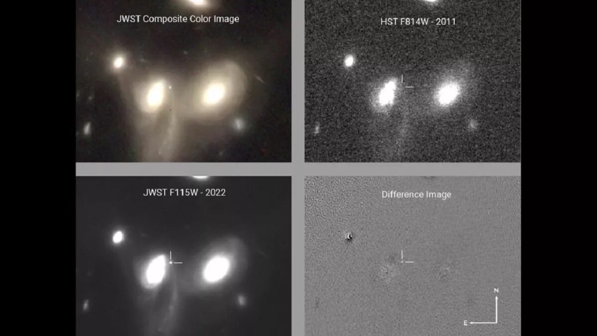 James Webb Space Telescope kan ha oppdaget sin første supernova PlatoBlockchain Data Intelligence. Vertikalt søk. Ai.
