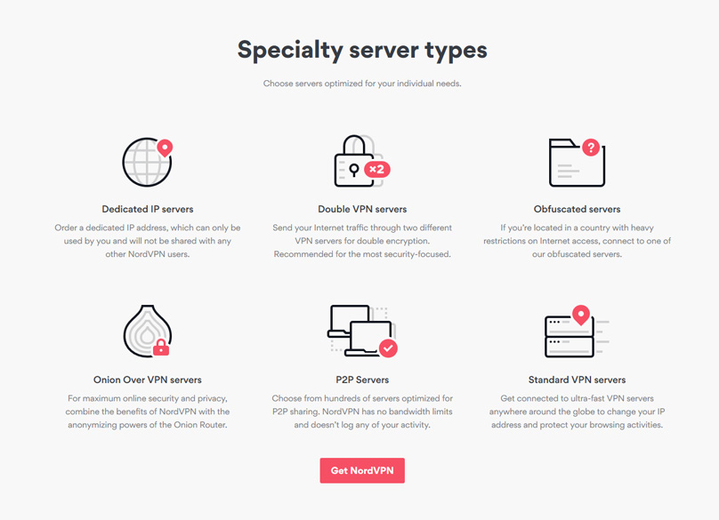 Speciality Servers