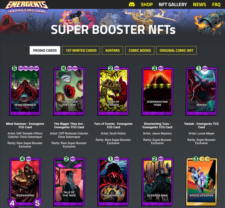 Super Booster NFTs
