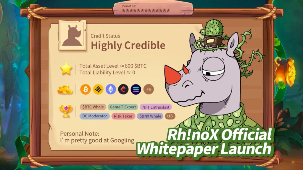 BinaryX Releases RhinoX Whitepaper Detailing New Key Features of its Ecosystem PlatoBlockchain Data Intelligence. Vertical Search. Ai.