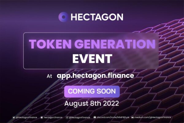 Hecagon käivitab 8. augustil TGE, mille eesmärk on Bootstrap detsentraliseeritud VC DAO PlatoBlockchain Data Intelligence. Vertikaalne otsing. Ai.