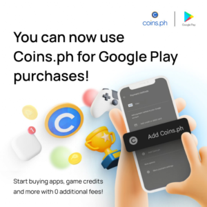 You Can Now Pay Google Play Store Purchases Using Coins.ph PlatoAiStream Data Intelligence. Vertical Search. Ai.