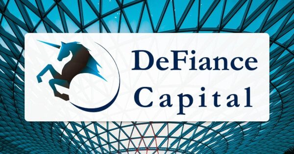 DeFiance Capital Liquid Tokens PlatoBlockchain ڈیٹا انٹیلی جنس میں سرمایہ کاری کے لیے $100M فنڈنگ ​​کی تلاش میں ہے۔ عمودی تلاش۔ عی