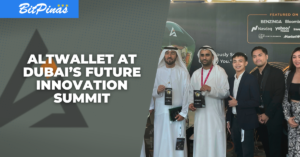 Filippinsk administrerende direktør introduserer AltWallet på Dubais Future Innovation Summit PlatoBlockchain Data Intelligence. Vertikalt søk. Ai.