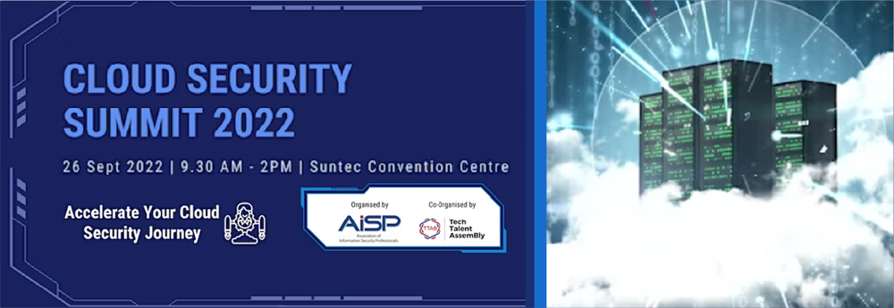 Sommet sur la sécurité dans le cloud AiSP 2022