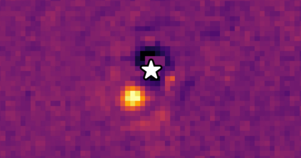 Webb-rumteleskopet tager sit første foto af en Exoplanet PlatoBlockchain Data Intelligence. Lodret søgning. Ai.