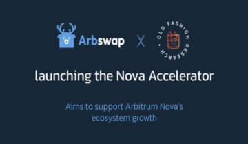 Arbswap lance l'accélérateur Nova pour renforcer l'écosystème PlatoBlockchain Data Intelligence d'Arbitrum. Recherche verticale. Aï.