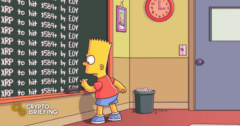 "XRP για να φτάσει τα 589 $": Πώς ένα ψεύτικο στιγμιότυπο οθόνης Simpsons ξεγέλασε το Ripple Bulls την ευφυΐα δεδομένων PlatoBlockchain. Κάθετη αναζήτηση. Ολα συμπεριλαμβάνονται.