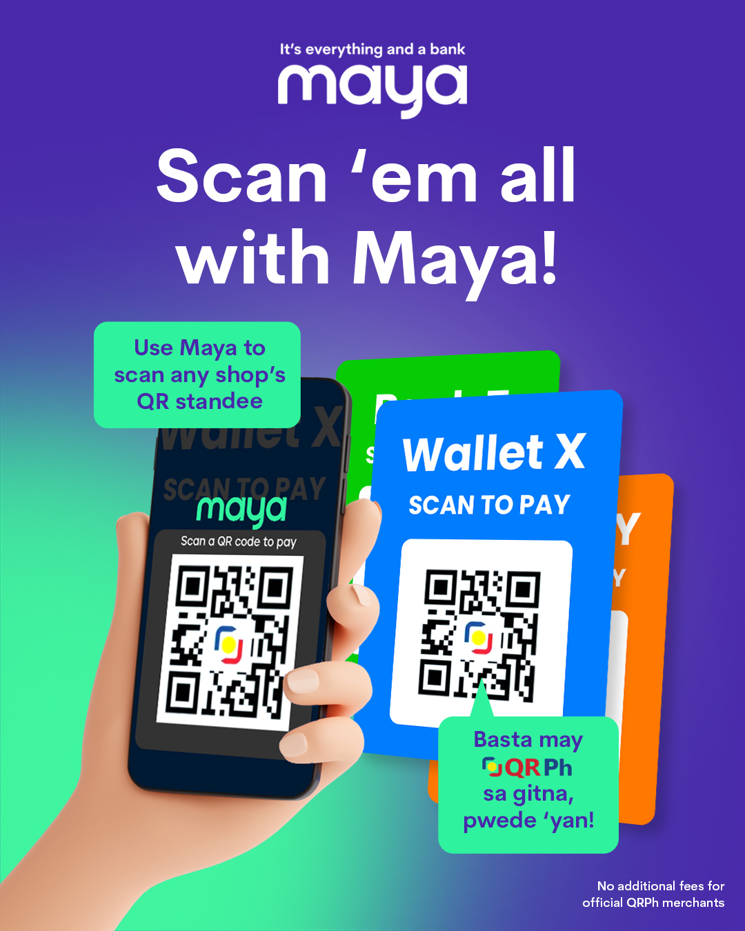 Los usuarios de Maya ahora pueden realizar transacciones fácilmente con bancos y billeteras electrónicas a través de QR PH PlatoBlockchain Data Intelligence. Búsqueda vertical. Ai.