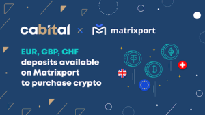 Cabital Partners with Matrixport to Offer Fiat On-and-Off Ramp Capability PlatoAiStream Data Intelligence. Vertical Search. Ai.