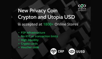 اکنون بیش از 1800 تاجر آنلاین از هوش داده‌های کاملاً خصوصی Utopia Crypton Coin PlatoBlockchain پشتیبانی می‌کنند. جستجوی عمودی Ai.