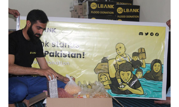 LBank 在可怕的洪水中向巴基斯坦社区捐款 PlatoBlockchain 数据智能。 垂直搜索。 哎。