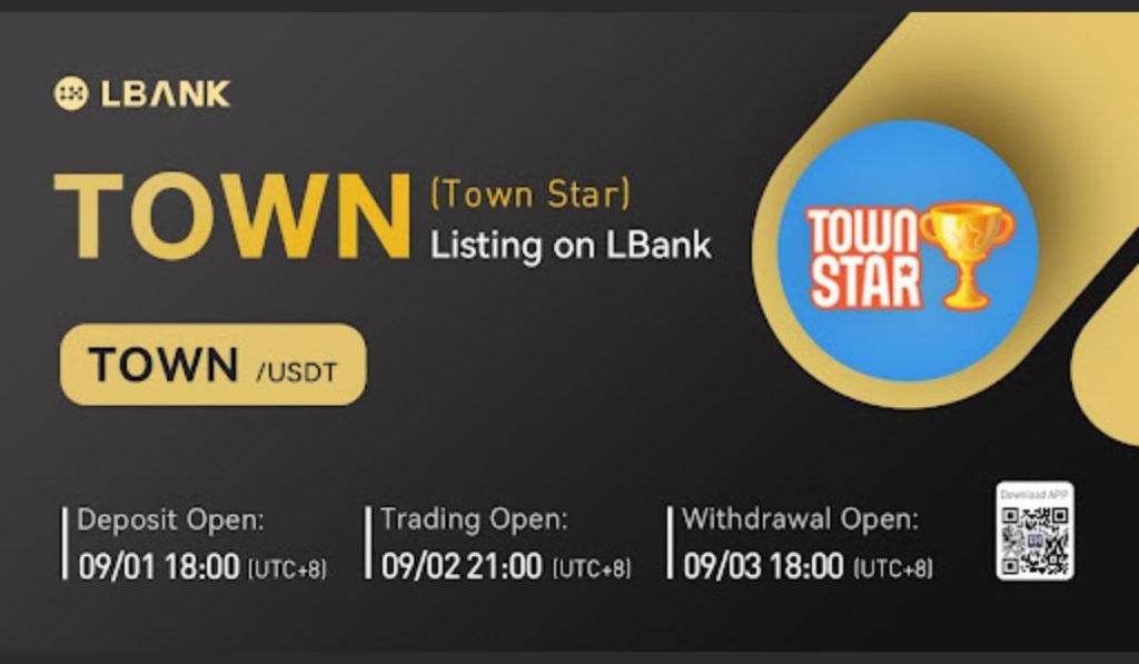 List Town Star (TOWN) Token Debuts On LBank Exchange PlatoBlockchain Data Intelligence. Vertical Search. Ai.