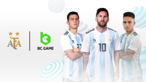 BC.GAME hiện là Nhà tài trợ sòng bạc tiền điện tử toàn cầu của Hiệp hội bóng đá Argentina PlatoBlockchain Data Intelligence. Tìm kiếm dọc. Ái.