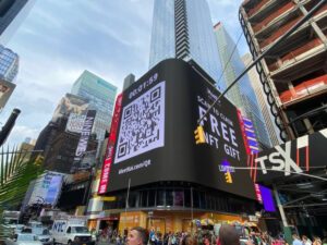 For a Limited Time, the Metaverse Takes Over Times Square PlatoBlockchain Data Intelligence. Vertical Search. Ai.
